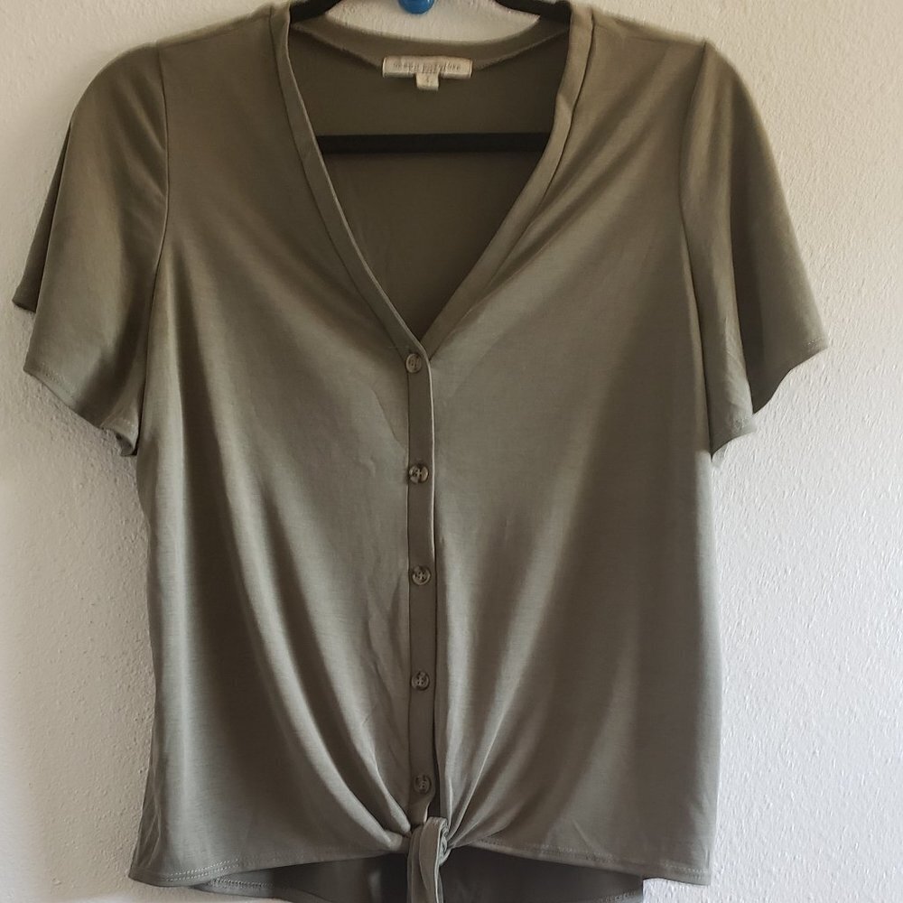 Green Envelope Top